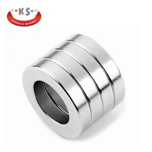 N35 neodimio industriale anello magnetico permanente con rivestimento a disco gancio <span class=keywords><strong>Array</strong></span> Design Halbach per una migliore flessione del taglio delle prestazioni incluso - Product Image 5