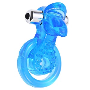 Grote Cock Lock Mannen Vibrerende Siliconen Vertraging Sex Penis Erectie Ring - Product Image 3