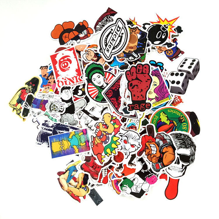 Самоклеящаяся наклейка с принтом на заказ, водостойкая наклейка из ПВХ для крышки ноутбука