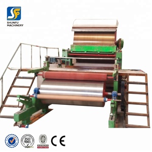 Máquina de papel tisú de 6-7 toneladas por día, máquina de papel higiénico, planta para hacer pañuelos de papel higiénico - Product Image 2