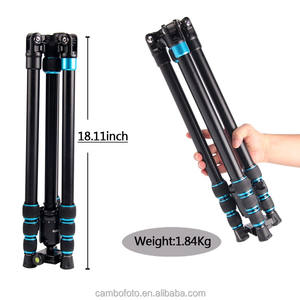 Trépied de voyage multifonctionnel, monopode, jambe en aluminium, caméra numérique professionnelle, m - Product Image 4
