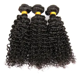 Großhandel peruanische böhmische verworrene lockige Haar verlängerung Afro Kinky Twists Echthaar bindung