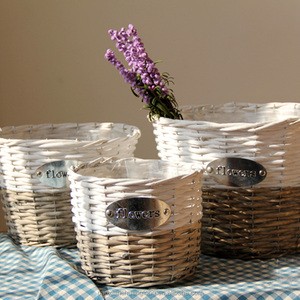 Hot Sale <strong>Wicker</strong> <strong>Basket</strong> Flower Girl <strong>Basket</strong> <strong>for</strong> Gift - Product Image 6