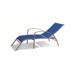 Tumbona de Aluminio Económica para Exteriores, Apilable, para Playa - Product Image 1