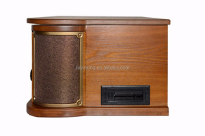Radio vinyle vintage en bois avec lecteur <span class=keywords><strong>de</strong></span> cassette (TT15015 -1) - Product Image 3