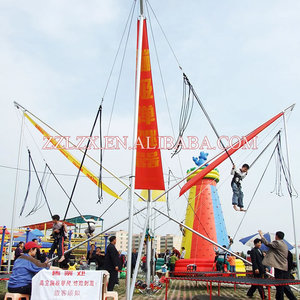 Vente chaude nouveau 4 en 1 bungee <span class=keywords><strong>trampoline</strong></span> parc d'attractions <span class=keywords><strong>tour</strong></span> - Product Image 2