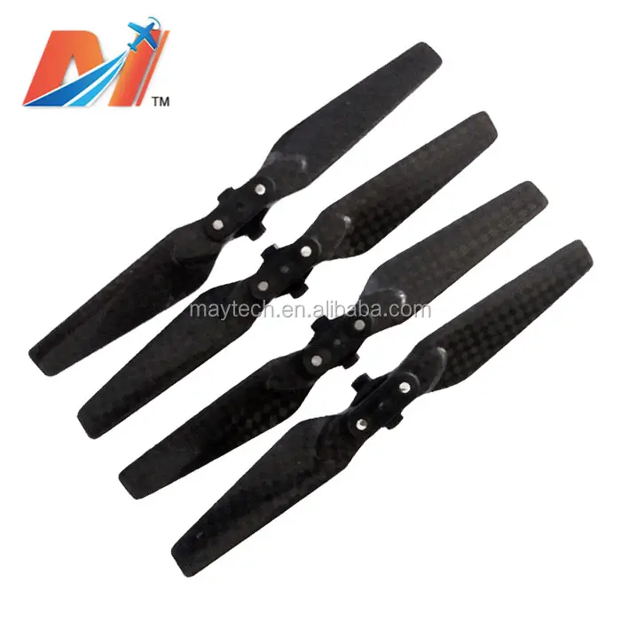 Maytech latest 4.7x3.0 inch folding blade carbon props for dji spark mini racing drones