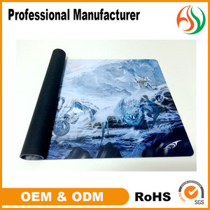 Verwarmde waterdichte gaming muismat met aangepaste print, rubberen mat met gepersonaliseerd logo, 24x14 inch vierkant, REACH/ROHS gecertificeerd, op voorraad - Product Image 2