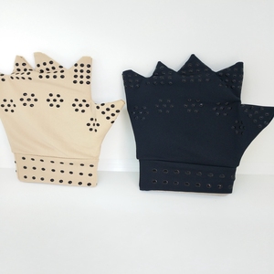 Anti-Artrit Parmaksız Sağlık Terapi Eldivenleri Bakır İçeren Artrit Eldivenleri, Kompresyon Terapisi, Kan Akışını Artırır - Product Image 3