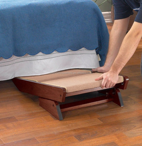 Bamboo 3-<strong>Step</strong> Pet <strong>Stool</strong> Dog Ramp <strong>Steps</strong> - Product Image 4