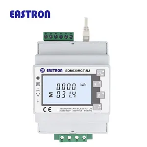 SDM630MCT-RJ 3 Phase Simple Installation RJ Port CT Connected Multifunction Power Analyzer