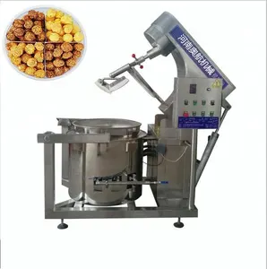 Per uur 60 kg capaciteit caramel pop corn machine