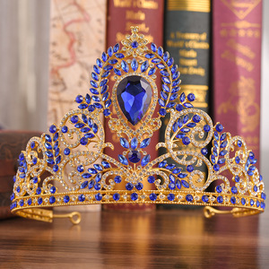Corona da <span class=keywords><strong>Regina</strong></span> del Ballo, Corona per Quinceañera, <span class=keywords><strong>Tiara</strong></span> con Strass e Cristalli per Spose e Donne - Product Image 6