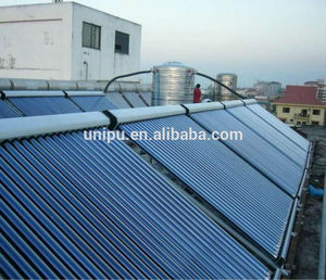 Aquecedor Solar De Agua Made In China tubo De vacío <span class=keywords><strong>sin</strong></span> presión fábrica De calentamiento Solar De Agua - Product Image 1