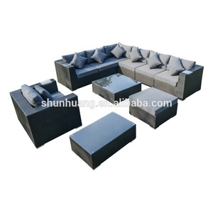 Outdoor Wicker Sofa Furniture <strong>Rattan</strong> Sectional Long <strong>Corner</strong> Sofa <strong>Sets</strong> - Product Image 2