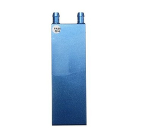 Bloc d'eau personnalisé / Dissipateur thermique à refroidissement par eau 162x41x12mm Bloc d'eau en aluminium Dissipateur thermique Bloc d'eau pour CPU GPU - Product Image 2