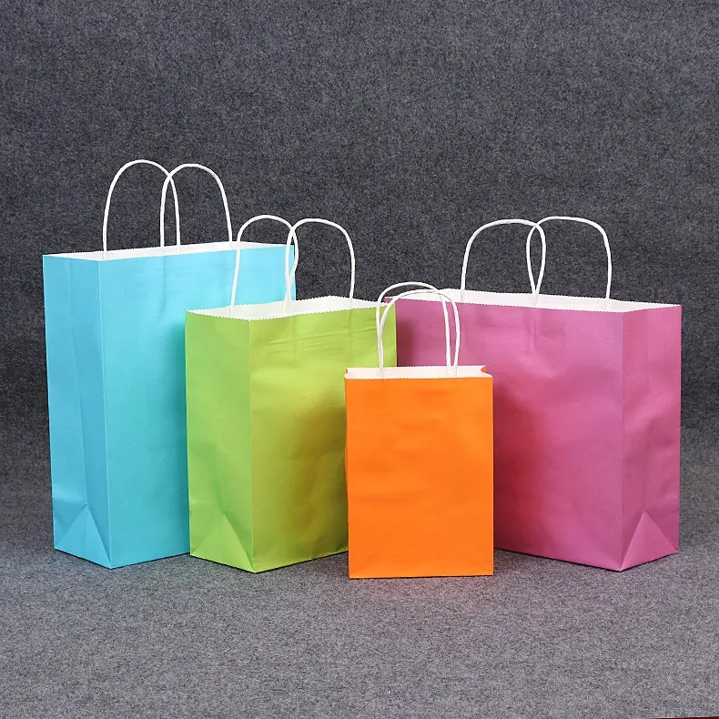 Cina prezzo competitivo elegante Logo del marchio personalizzato Boutique di vino di lusso Shopping sacchetti regalo di carta bianca con manici a nastro