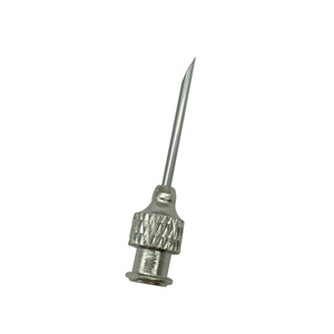 Reusable Luer Lock Brass Rectangle Hub Stainless Steel Veterinary <strong>Needle</strong> for <strong>Syringe</strong> - Product Image 5