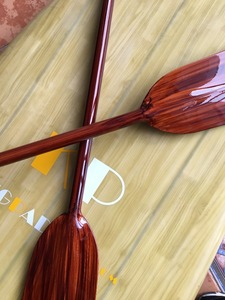 Kingpaddle nouveau design <span class=keywords><strong>placage</strong></span> de bois finition brillante en carbone pagaie de bateau dragon - Product Image 5