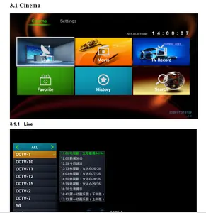 Logiciel de serveur IPTV Vidéo Media Streaming OTT Server Middleware Live Streaming Arabe IPTV Apk