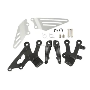 แป้นพักเท้าหน้า XF-070-MB,ตัวยึดที่พักเท้าเหมาะสำหรับ Kawasaki Ninja <span class=keywords><strong>ZX12R</strong></span> 2002-2005 04 - Product Image 1