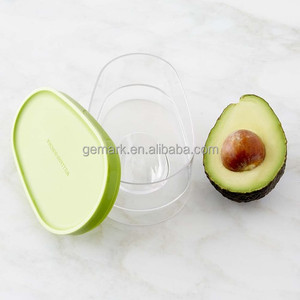 緑のアボカド貯蔵容器のプラスチックアボカドキーパーフルーツセーバー - Product Image 1