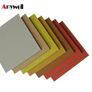 Amywell 高密度紫外线防护 100% 酚醛 hpl 外部酚醛树脂板