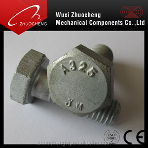 חם לטבול מגולוון <span class=keywords><strong>astm</strong></span> <span class=keywords><strong>325</strong></span> tc בורג - Product Image 3