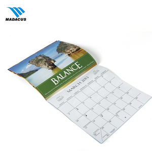 2024 thiên nhiên hàng tháng tùy chỉnh Lịch Treo Tường <span class=keywords><strong>in</strong></span> ấn tại Trung Quốc - Product Image 2