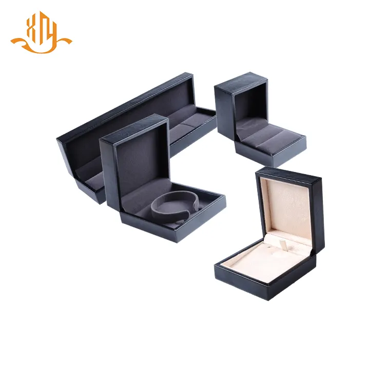 XIANGYU Wholesale Customized Hot Sale Luxury Branded Leather Ring Jewelry Box