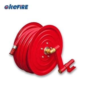 Okefire 30M Swinging Steel 1 1/4 Inch <strong>Fire</strong> Hose Reel <strong>Drum</strong> - Product Image 3