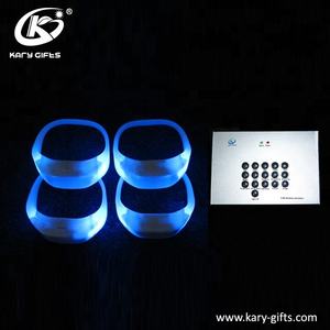 パーティーシティイベントグローdmxライトアップラジオリモコンLEDブレスレット - Product Image 3