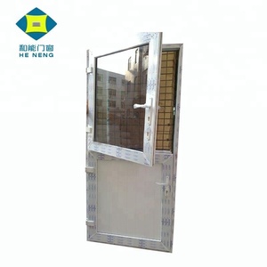 <span class=keywords><strong>Porte</strong></span> d'entrée en verre blanc à battants en aluminium, design graphique moderne, <span class=keywords><strong>porte</strong></span> intérieure en verre teinté en alliage d'aluminium, portes en verre hautes - Product Image 5