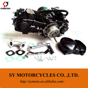 Yx140cc Motocicletas Motor de 2 tiempos Enfriador de aire Embrague manual Kick Start Negro para Pit Bike - Product Image 2