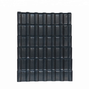 Tuile de toiture en PVC ondulé / Tuiles de toiture en PVC / Feuille de toiture en plastique ondulé espagnol - Product Image 2