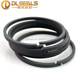 DLSEALS <span class=keywords><strong>ptfe</strong></span> заполненное углеродным волокном воздушное поршневое кольцо