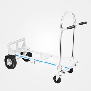VEVOR — chariot Dolly 3 en 1 en aluminium, véhicule pliable, camion-main, Convertible, jusqu'à 1000lbs, avec 4 roues, 3 en 1