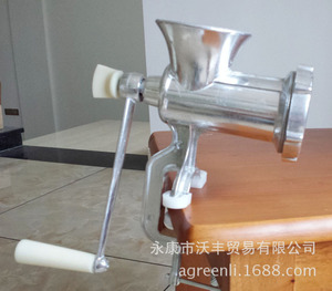 小型家庭用ミートグラインダー<span class=keywords><strong>10</strong></span>ミートマシン手動ミンスヌードルプレス宝物ミートグラインダーミンサー