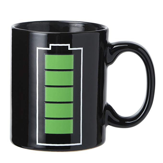 Tasse thermique à changement de couleur