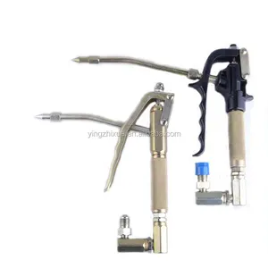 Air operated grease gun pump control valve