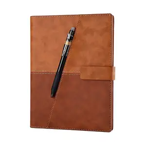 Cuaderno digital ecológico con bolígrafo, diario personalizado de calidad superior, precio de fábrica