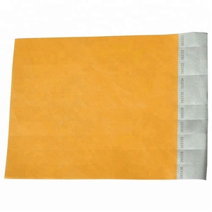 Özel logo tek kullanımlık <span class=keywords><strong>tyvek</strong></span> kimlik giriş bilekliği yaprak kağıt olaylar için - Product Image 6