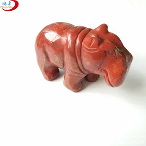 DIY Hot sale fengshui hippopotamus jade for stone carved