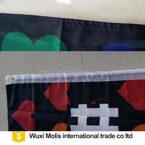 Custom Amor Gana Corazones Del Arco Iris LGBT bandera del Orgullo Gay Lesbian - Product Image 3