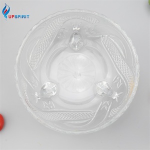 Commercio all'ingrosso di <span class=keywords><strong>Vetro</strong></span> Trasparente ciotola di Insalata di Frutta Ciotola di Caramelle con Stand - Product Image 5