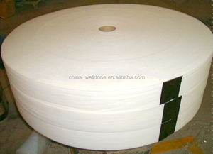 Welldone 200gsm siêu mỏng sap thấm lõi vải không dệt Polyester/Bông/PP/Pet cuộn in lưới tã giấy thấm - Product Image 5