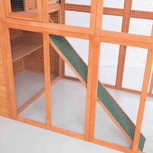 Su misura grande all'aperto resistente alle intemperie in legno Pet gatto <span class=keywords><strong>gabbie</strong></span> Condo con modello animale - Product Image 4