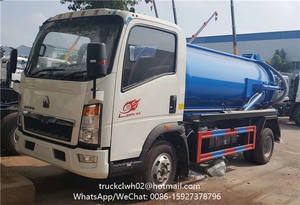 Camion Aspiratore per Acque Reflue DONGFENG HOWO FOTON da 5000 Litri in Vendita - Product Image 2