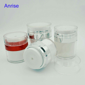 Đầy Màu Sắc Bơm Lại 15Ml <span class=keywords><strong>30Ml</strong></span> 50Ml Acrylic Rỗng Nhựa Bơm Không Có Không Khí <span class=keywords><strong>Jar</strong></span> - Product Image 4