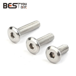 <span class=keywords><strong>Vis</strong></span> métriques à tête plate chanfreinée en acier inoxydable 304 zingué, à six pans creux, pour l'<span class=keywords><strong>assemblage</strong></span> de <span class=keywords><strong>meubles</strong></span> - Product Image 4